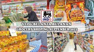 LAGI-LAGI SUPERINDO  BELANJA BULANAN SEPTEMBER 2023 BANYAK DISKON  GROCERY SHOPPING VLOG