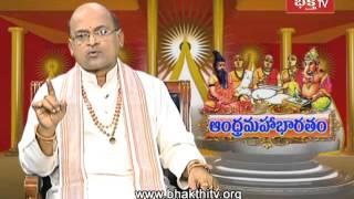 Garikipati Andhra Mahabharatam - Drona Parvam Episode 1110  Part 1