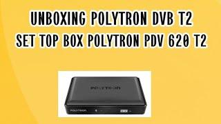 Unboxing Polytron DVB T2 - PDV 620T2  Alat Penerima Siaran TV Digital