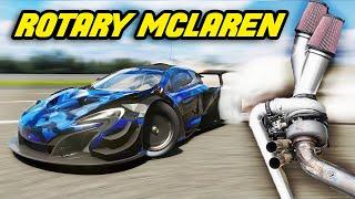 BUILDING IRL DRIFT MCLAREN in Assetto Corsa - MADMAC  Rotary Swapped Mod  CRAZY SOUND