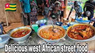 Mouthwatering authentic West Africa street food tour in lomé Togo west Africa 