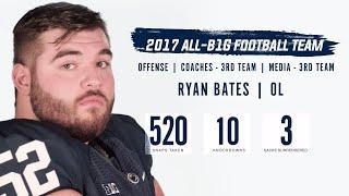 All-Big Ten Ryan Bates
