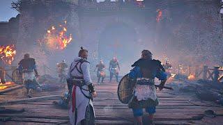 Assassins Creed Valhalla - SIEGE OF PARIS ATTACK Full Mission Siege of Paris DLC 4K UHD