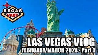 Las Vegas Vlog - Begas Vaby FebruaryMarch 2024 Part 1