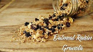 Crunchy Comfort To Go   Oatmeal Raisin Granola
