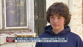 Student says teacher called him a f***ing retard