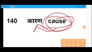 Cause meaning in HindiHindi meaning of causeHindi english words