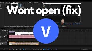 Vegas Pro 19 & 20 wont open fix