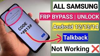 Samsung FRP Bypass TalkBack Not Working - Without Pc Method June 2024  Samsung M11 Frp Bypass 2024