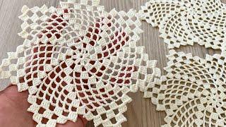 Simple Stylish and Elegant Crochet Motif Pattern Step by Step Tutorial for Beginners