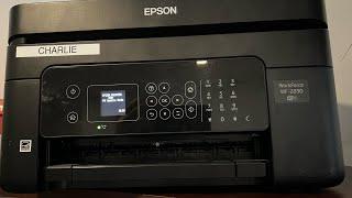 Epson WF-2830 Accessing Firmware Update Mode