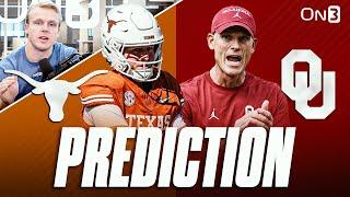 Texas Longhorns vs Oklahoma Sooners PREDICTION & Preview  Who Wins Red River?  Sark vs Venables