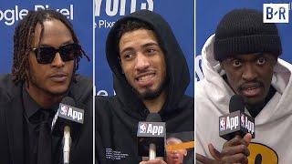 Tyrese Haliburton Pascal Siakam and Myles Turner Talk Pacers Win vs. Knicks in Game 7