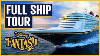 A Complete Tour of the DISNEY FANTASY 2023 Edition