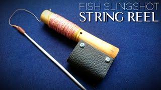 Making Unique Fish Slingshot String Reels