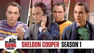 Unforgettable Sheldon Cooper Moments Season 1  The Big Bang Theory