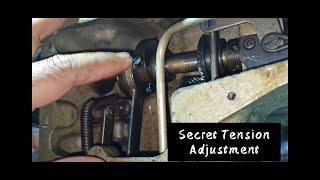 Secret Tension Adjustment of High-speed