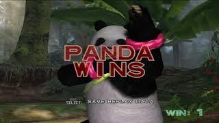 Tekken 4 Panda All Intros & Win Poses HD