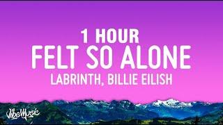 1 HOUR Labrinth Billie Eilish - Never Felt So Alone Lyrics