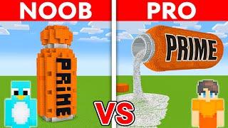 NOOB vs PRO PRIME House Build Challenge in Minecraft