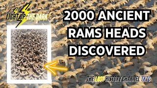 2000 Ram Heads DISCOVERED at Abydos #ramses
