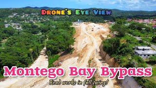Drone Tour of the New Montego Bay Bypass St. James Jamaica