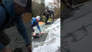 Swift Shingle Installation A Roofers Expertise in Action