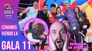 CENAMOS VIENDO #OT2023  GALA 11. SEMIFINAL Comparte Dale Like... QUIERO IR A LA GALA FINAL NOEEEE