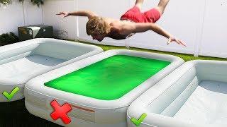 DONT Belly Flop into the Wrong Pool *WARNING GROSS*