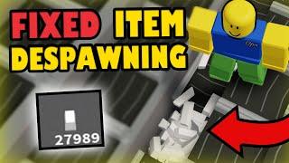 FIXING the ITEM DESPAWN problem 70 iron  30s  Ep 7.  Roblox Skyblock