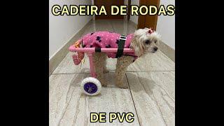 COMO FAZER CADEIRA DE RODAS PARA CACHORRO E GATO