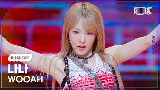 K-Fancam 우아 나나 직캠 POM POM POM wooah NANA Fancam @MusicBank 240628