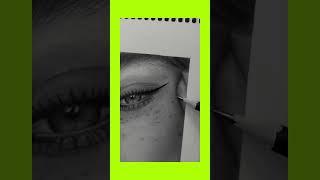 beautiful face drawing short video - beautiful pencil short video