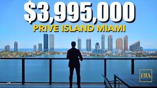 Prive Island Miami  $4 Million Dollar  Miami Luxury Condo Tour  Peter J Ancona
