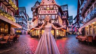 4K COLMAR France Walking Tour Part 1 Alsace-The Most Beautiful Village in France