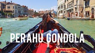 Naik Perahu Gondola di Venice  Venezia Italy  Kota Terapung  Jalan-Jalan Before Pandemic