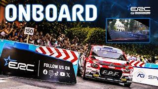 FULL Onboard Crugnola SS1  ERC Rally di Roma Capitale 2024