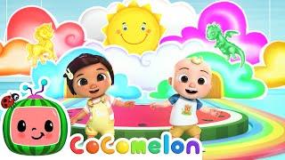 Jello Color Dance  Dance Party  CoComelon Nursery Rhymes & Kids Songs