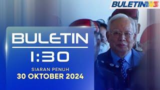 Najib Diarah Bela Diri 25 Pertuduhan Seleweng Dana RM2.3 Bilion  Buletin 1.30 30 Oktober 2024