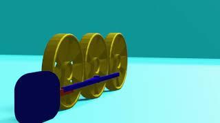 HOW TO MAKE ANIMATION RIGGING FOR TRAIN WHEEL In BLENDER 2.93MECHANICAL RIGGINGpart 1