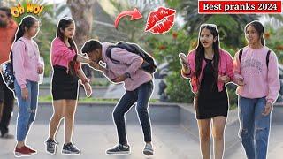 Prank videos funny public reaction  Best Reaction Prank On Girls  Prank video Funny Prank 2024