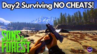 Part 2 Surviving Sons of the Forest Without Cheats or Mods Coastal Exploration & Base Setup