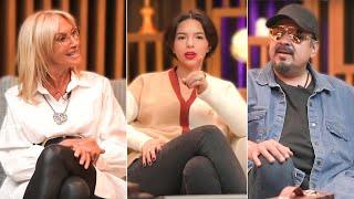 Pepe y Ángela Aguilar platican con Adela Micha conflictos amores y más  Saga Live