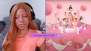 BINI  Cherry On Top Official Music Video REACTION