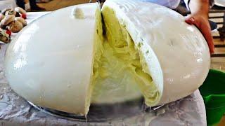 COMO se HACE el QUESO MOZZARELLA industrial ASÍ se HACE el QUESO MOZZARELLA de BÚFALA