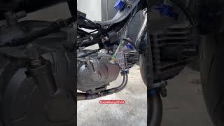 Jupiter 130 cc Alias 5tp terlihat juga sudah memakai knalpot Titanium