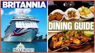 P&O Britannia Dining Guide