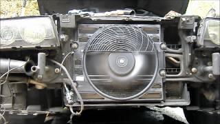 BMW E38 and E39 Auxiliary fan test if yours is bad or not