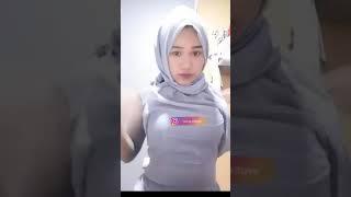 Hijab cantik goyang hot tipis tipis