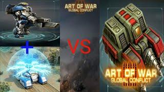 Mole vs Shield + Cerberus  Art Of War 3 Sandbox Version